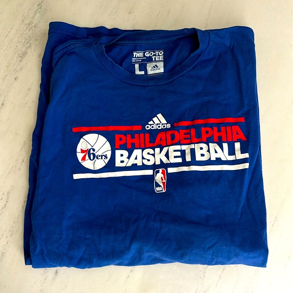 Philadelphia 76ers adidas tee
